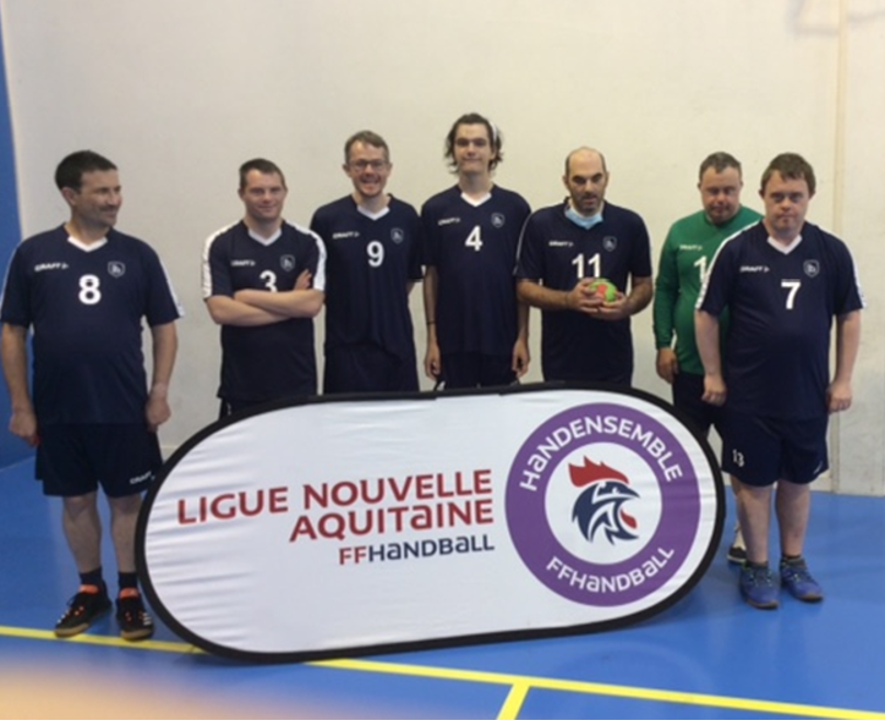 La section Handensemble au tournoi de Saint-Loubès