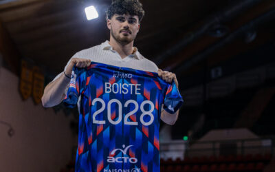 Axel Boiste signe son premier contrat professionnel avec le LH